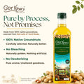 Cold pressed Native Groundnut oil - 1 L (Marachekku/Wood pressed)