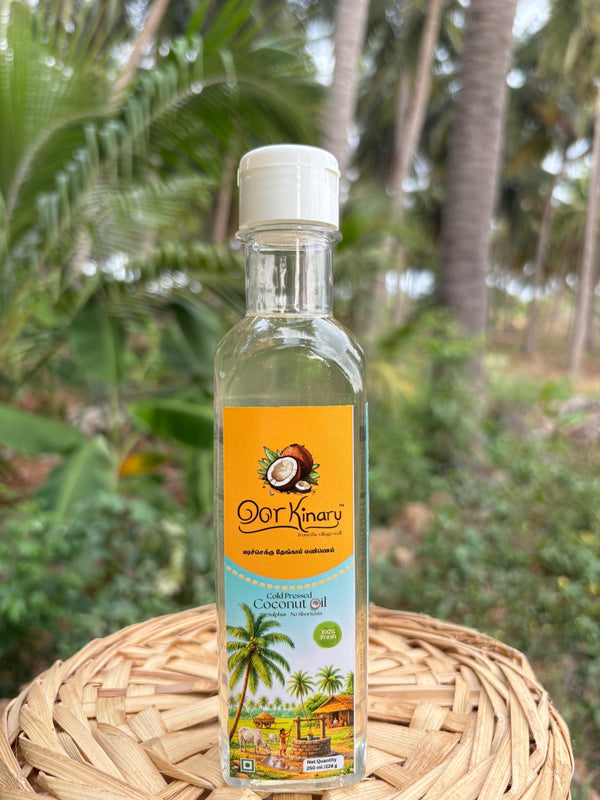 Cold pressed coconut oil - 250 ml (Marachekku/Wood pressed)