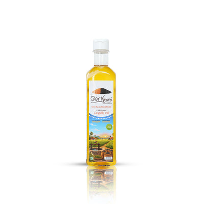 Cold pressed Gingelly/Sesame oil - 500 ml (Marachekku/Wood pressed)