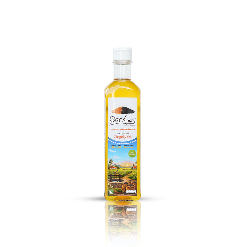 Cold pressed Gingelly/Sesame oil - 500 ml (Marachekku/Wood pressed)